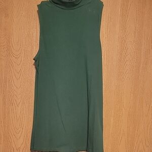 Elegant Green Sleeveless Top